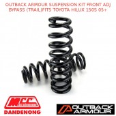OUTBACK ARMOUR SUSPENSION KIT FRONT ADJ BYPASS (TRAIL)FITS TOYOTA HILUX 150S 05+
